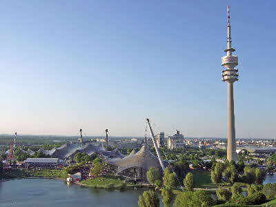 M�nchen Olymiapark, nur wenige Meter von unseren H�usern
